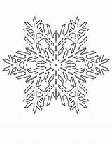 Coloring Snowflakes Pattern Christmas Lovely Snowflake Drawing Patterns Netart Kids Getdrawings sketch template