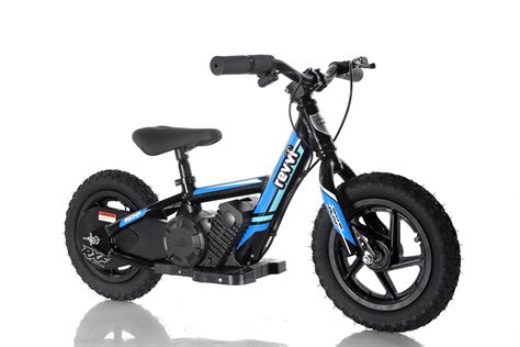 revvi  kids electric bike blue motox motocross atv