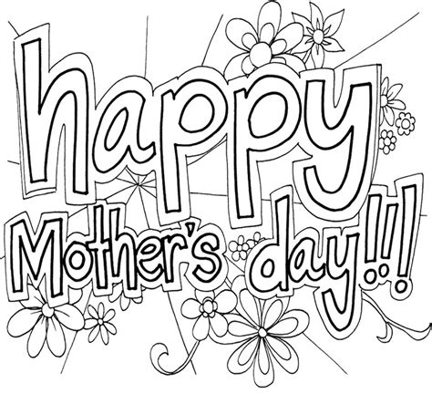 printable mothers day coloring pages  adults