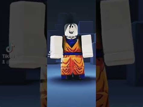 son goku roblox outfit youtube
