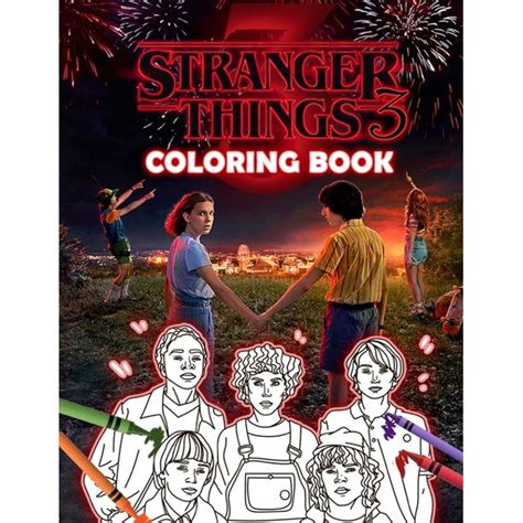 Stranger Things 3 Coloring Book Stranger Things Season 3