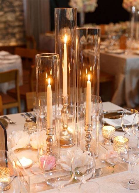 glass cylinder wedding centerpiece ideas page