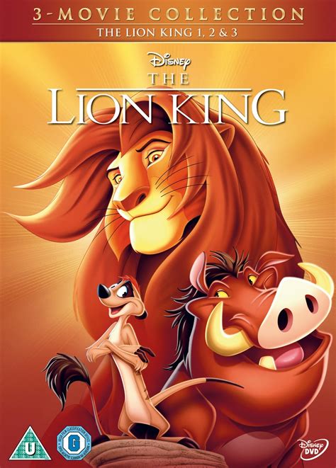 The Lion King Trilogy Dvd Box Set Free Shipping Over £