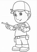 Handy Manny Coloring Pages Color sketch template