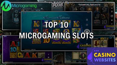 top  microgaming slots casinowebsitescom
