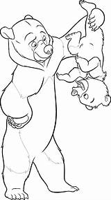 Oso Hermano Osos Kleurplaten Koda Tierra Kenai Kleurplaat Malvorlagen Animaatjes Disneymalvorlagen Disneydibujos Osito Pooh sketch template