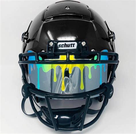 football helmet front visor