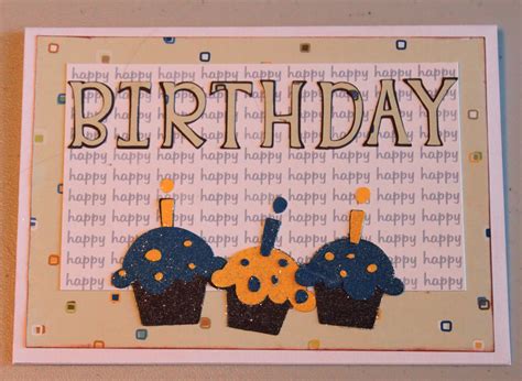 crafty girl  happy happy birthday cricut card