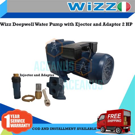 wizz deep  water pump  ejector  adaptor hp lazada ph
