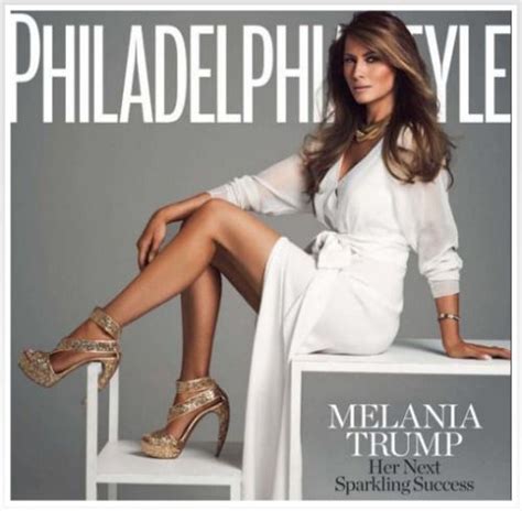 Melania Trump For Philadelphia Style First Lady Melania