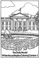 Coloring House Mansion Replica Contest Template 1981 June sketch template