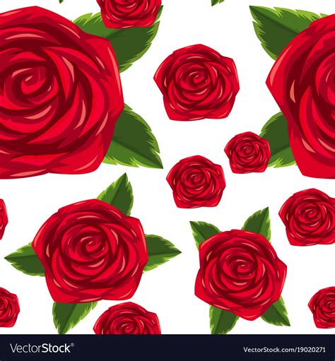 red rose vector background