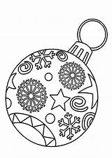 Ornaments Bulb Christma Tulamama Coloriage Snowy Getdrawings sketch template