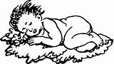 Schlaf Kindlein Lese Babys Wissen Asleep Kinderwelt Falling Valerian sketch template