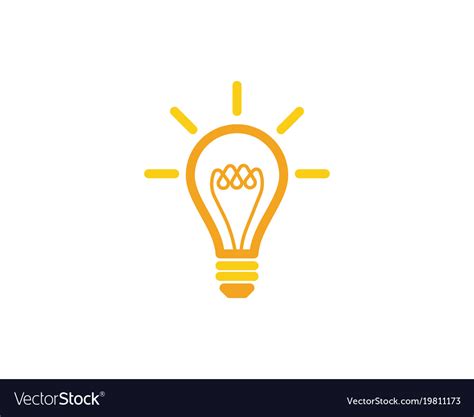 light bulb vector logo shorthortcutkfa