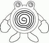 Poliwhirl Poliwrath Poliwag Pokemons sketch template