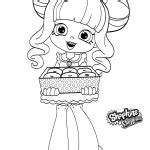 shoppies coloring pages shopkins macy macaron  printable coloring