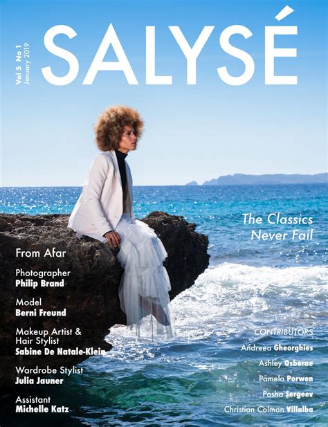salysÉ magazine vol 5 no 1 january 2019 by salysÉ magazine issuu