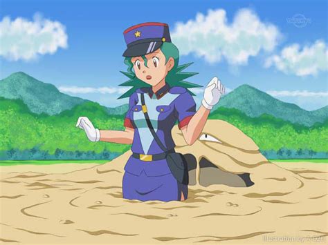 pokemon episode officer jenny quicksand scene by a 020 on deviantart