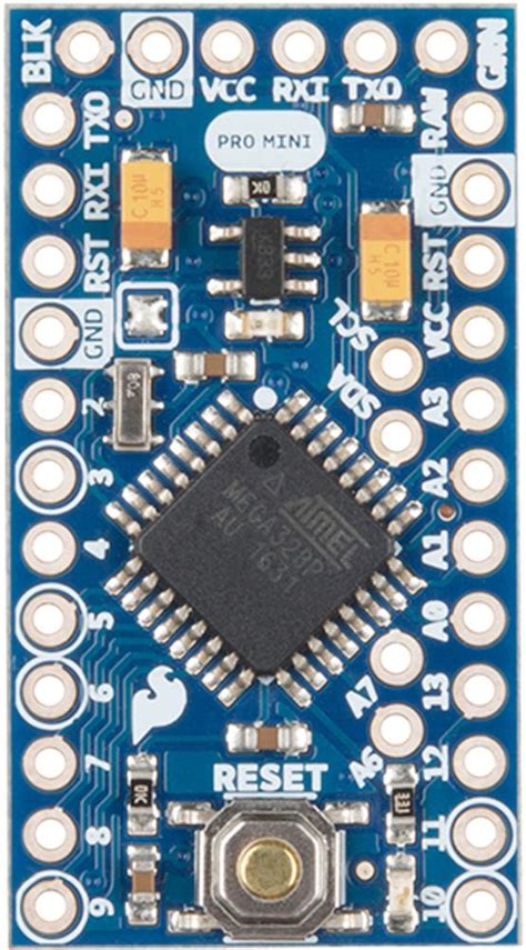 arduino pro mini  vmhz arduino compatible development board sparkfun electronics cpc