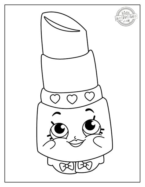 adorable shopkins printable coloring pages  kids activities blog