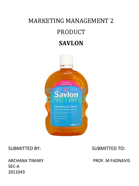 savlon  brand marketing