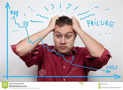 business concept failure  loss stock image image  concept plan