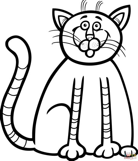 kitten   good breakfast coloring page  printable coloring