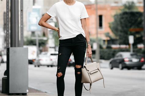 An Easy White Tshirt And Jeans Outfit Fashion Jackson