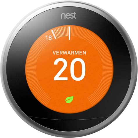 nest learning thermostat  generatie tfd draadloze thermostaat conradbe