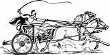 Chariot Charioteer Roman Carriage sketch template