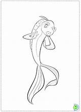 Coloring Shark Pages Tale Tales Dinokids Print Cartoons Close sketch template
