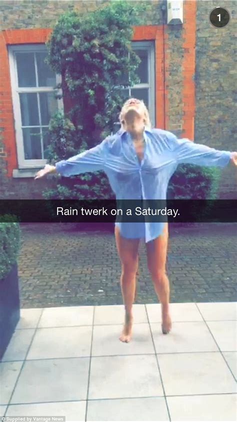 rita ora shows off her toned legs as she performs a rain twerk daily mail online