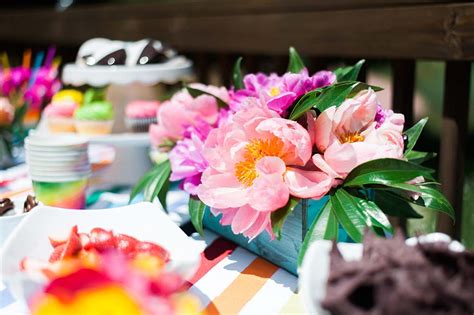 bright and colorful lesbian bridal shower inspiration