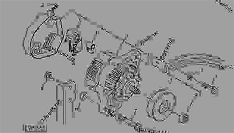 alternator tractor john deere  tractor    tractors electrical alternator
