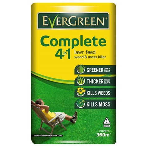 evergreen complete    lawn feed weed moss watersmart