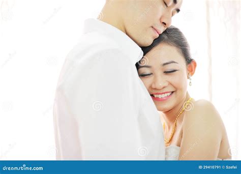 Asian Chinese Wedding Couple Stock Image Image Of Bride Girl 29410791