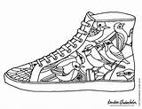 Nike Schuhe Ausmalbild Coloringhome Kd Getdrawings Kendra sketch template