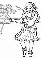 Coloring Pages Luau Kids Adults Popular sketch template