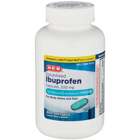 ibuprofen  mg softgels shop pain relievers