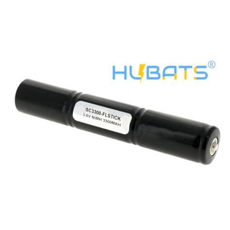nimh sc mah  stick battery pack  button top battery  flashlight hubats