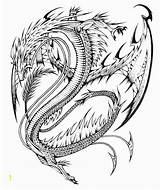 Evil Dragon Coloring Adults Pages Divyajanani sketch template
