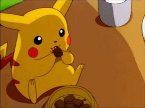 pikachu eating food youtube