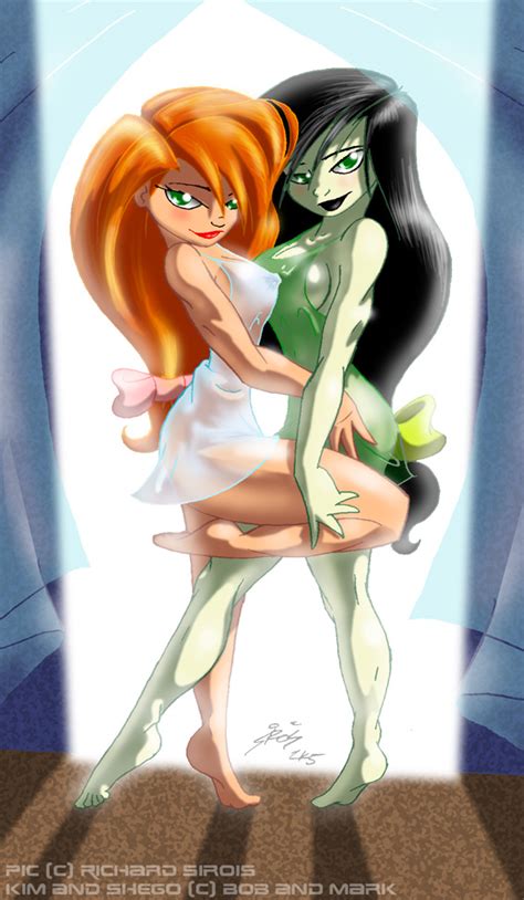 Kim Possible And Shego Lingerie Kim Possible Cartoon Porn