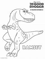 Dana Dinosaur sketch template