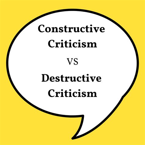 constructive criticism  destructive criticism  erynn crittenden