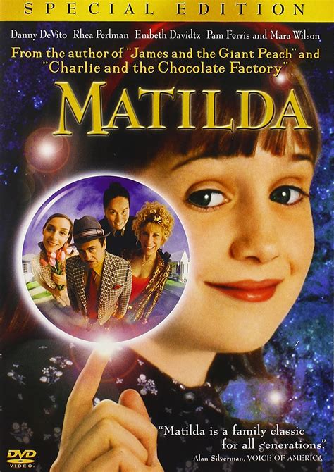 amazon com matilda special edition mara wilson danny