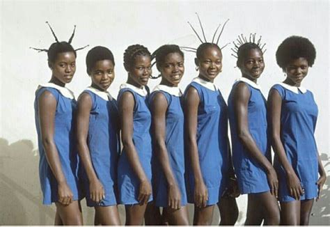School Girls From The Congo Circa 1950s Rocking Their Natural Hair