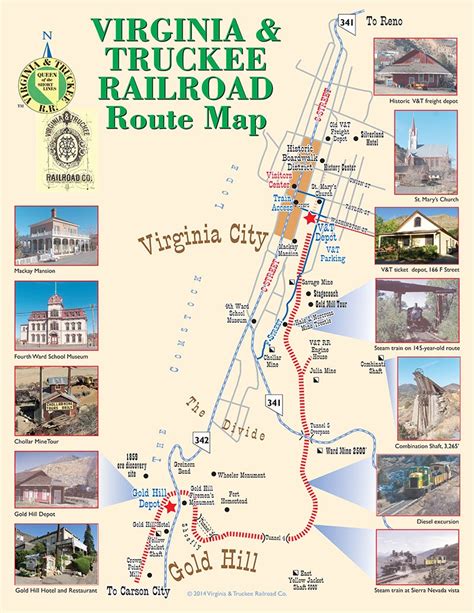comstock train route map virginia truckee railroad