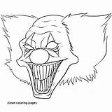 Clown Coloring Pages Adults Getcolorings sketch template